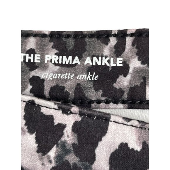 AG Adriano Goldschmied Prima Ankle Cigarette Leopard Stretch Jeans 31R $188 NWOT - Picture 9 of 14